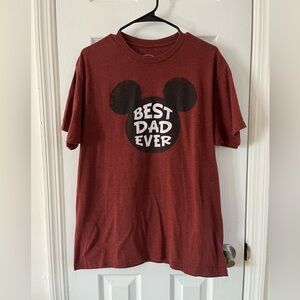 Disney Best Dad Ever tee- Size L